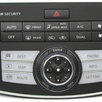 2006-2007 Infiniti M45 M35 Radio Ac Heater Climate Control Panel 28395 EH100 - BIGGSMOTORING.COM