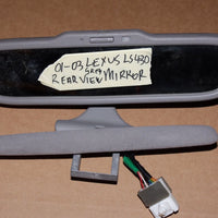 2001-2003 Lexus LS430 Rear View Mirror Auto Dimming Grey - BIGGSMOTORING.COM