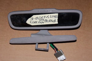 2001-2003 Lexus LS430 Rear View Mirror Auto Dimming Grey - BIGGSMOTORING.COM