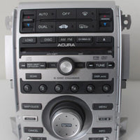 2005-2008 Acura Rl Xm Radio Stereo Mp3 Dvd 6 Disc Cd Player W/ Climate - BIGGSMOTORING.COM