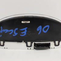 2006-2007 FORD ESCAPE SPEEDOMETER CLUSTER MILEAGE UNKNOWN 6L8T-10849-AB - BIGGSMOTORING.COM