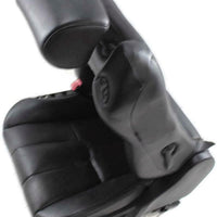 2003-2006 Infiniti G35 Coupe Front Driver Power Black Leather Seat Complete Memo - BIGGSMOTORING.COM