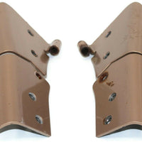 1997-2006 Jeep Wrangler Windshield Frame Pair Hinge Gold - BIGGSMOTORING.COM