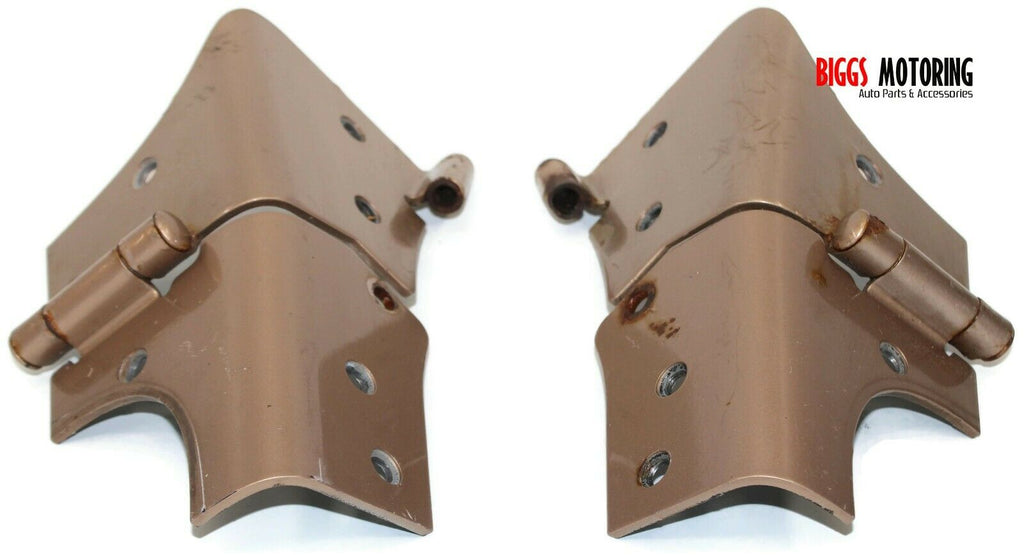 1997-2006 Jeep Wrangler Windshield Frame Pair Hinge Gold - BIGGSMOTORING.COM