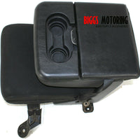 1999-2009 Ford F250 F350 Super Duty Center Console Jump Seat Black - BIGGSMOTORING.COM