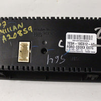 2006-2009 FORD MILLAN FUSION A/C HEATER CLIMATE CONTROL UNIT 7E5H-18C612-AA - BIGGSMOTORING.COM