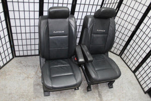 2010-2011 Nissan Armada Driver & Passenger Side Platinum Edition Front Seats