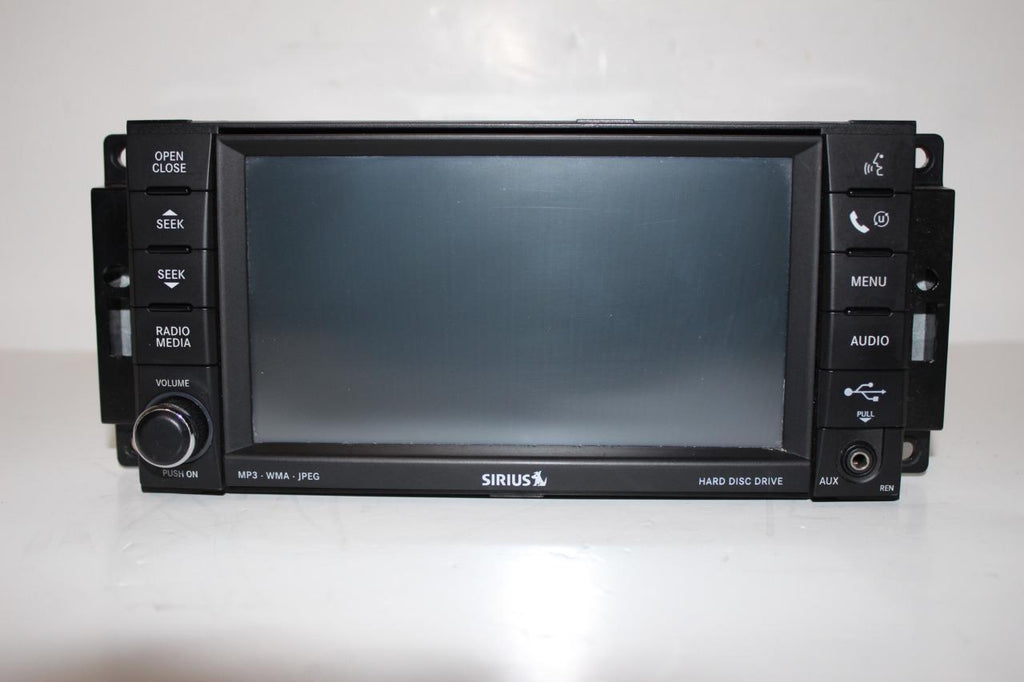 2008-2010 CHRYSLER DODGE CARAVAN SIRIUS RADIO REN MP3 CD PLAYER P05064245AK