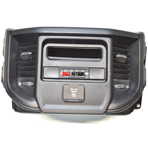 19-22  Dodge Ram 1500 Center Console Back Storage Trim with Vent Usb Power Outle - BIGGSMOTORING.COM