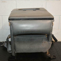 1999-2010 FORD F250 F350 FRONT JUMP SEAT GREY LEATHER 08-10 STYLE - BIGGSMOTORING.COM