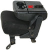 1999-2009 Ford F250 F350 Super Duty Center Console Jump Seat Black - BIGGSMOTORING.COM