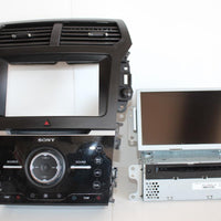 14- 15 FORD EXPLORER navi RADIO FACE DISPLAY SCREEN CD MECHANISM PLAYER 5 PIECES - BIGGSMOTORING.COM