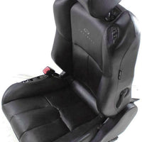 2003-2006 Infiniti G35 Coupe Front Driver Power Black Leather Seat Complete Memo - BIGGSMOTORING.COM