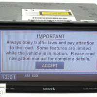 2007-2013 Chrysler Dodge RHR MyGig LOW  Speed Navi Radio Cd Player P68092001AD