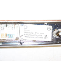 2006 MERCEDES BENZ E350 CENTER TRIM WOOD GRAIN MOLDING A211 680 03 71 - BIGGSMOTORING.COM