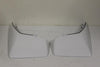 2007-2014 Chevrolet Silverado Summit White Front Molded Mud Splash Guards