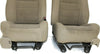 1999-2010 Ford F250 Passenger & Driver Side Front Seat Tan Cloth - BIGGSMOTORING.COM