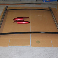 2002-2014 ESCALADE CHROME & BLACK ROOF RACK LUGGAGE RACK WITH CROSS BARS - BIGGSMOTORING.COM