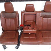 2011-2014 Ford F-250 F350 F450 Complete King Ranch Interior Seats With Console