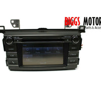 2013-2015 Toyota Rav4 100327 Radio Stereo Cd Player Display Screen 86140-42190