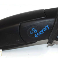 2006-2009 HYUNDAI ACCENT  PASSENGER RIGHT SIDE POWER DOOR MIRROR BLACK - BIGGSMOTORING.COM