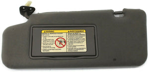 2003-2007 Nissan Murano Passenger Right Side Sun Visor Gray - BIGGSMOTORING.COM