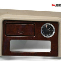 2003-2006 Cadillac Escalade Center Console Upper Trim Clock Bezel 15087592 - BIGGSMOTORING.COM