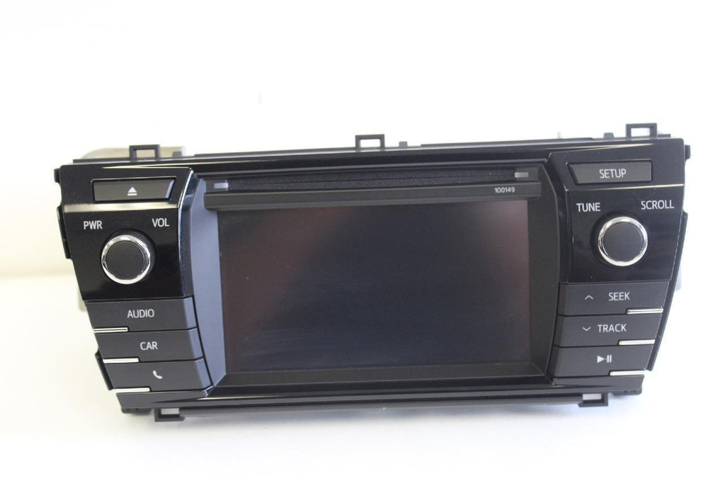 2014-2016 TOYOTA COROLLA RADIO STEREO CD PLAYER 86140-02050 100149 or100571