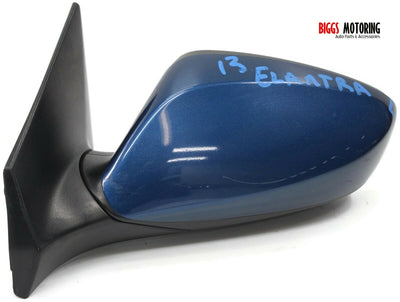 2011-2015 Hyundai Elantra Driver Left Side Power Door Mirror Blue