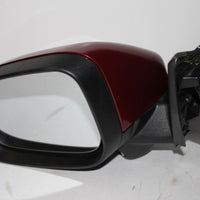 2011-2015 VOLVO S60 SERIES DRIVER LEFT SIDE POWER W/ CAMERA DOOR MIRROR RED