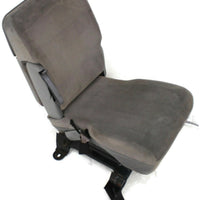 1999-2010 Ford F250 Center Console Jump Seat  W/ Storage Gray - BIGGSMOTORING.COM