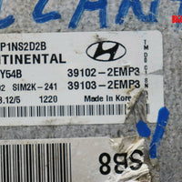 2011-2013 Hyundai Elantra Engine Control Computer Module 39102-2EMP3