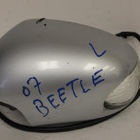 2003-2009 Volkswagen Beetle Silver Left Driver Side Mirror - BIGGSMOTORING.COM