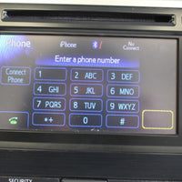 2012-2013 TOYOTA CAMRY RADIO STEREO CD PLAYER TOUCH SCREEN 86140-06010