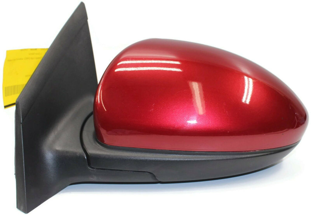 2011-2016 Chevy Cuze Driver Left Side Power Door Mirror Red 32942