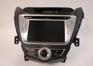 2011-2013 HYUNDAI ELANTRA NAVIGATION RADIO  CD PLAYER TOUCH DISPLAY 96560-3X101F