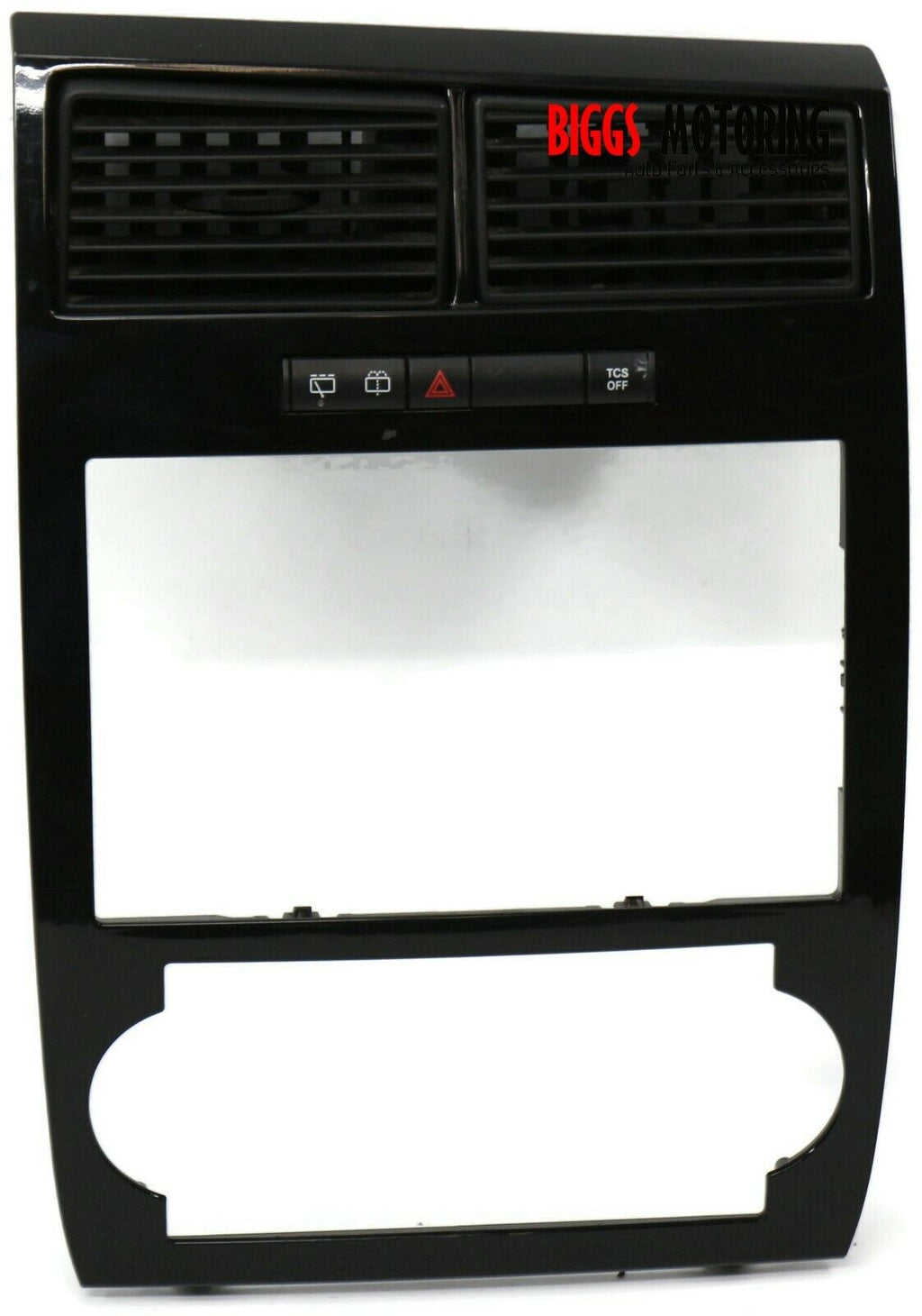 05-07 Dodge Charger Magnum Black Radio Nav Gps Bezel Mopar Genuine Oem - BIGGSMOTORING.COM