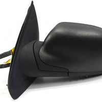 2002-2009 Chevy Trailblazer Driver Left Side Power Door Mirror Black 31509 - BIGGSMOTORING.COM