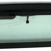 1998-2002 Jeep Wrangler Front Windshield Frame Glass is Broken - BIGGSMOTORING.COM