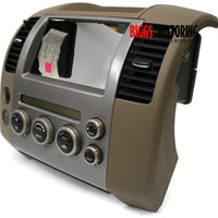 2005-2007 Nissan Pathfinder Center Dash Climate Control Radio Bezel 68260 EA410 - BIGGSMOTORING.COM