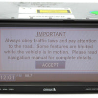 2008-2011 Chrysler Jeep RER MyGig High Speed Navi Radio Cd Player P05064816AD