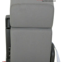 2004-2008  Ford F150 Center Console Jump Seat W/ Storage & Cup Holder Gray - BIGGSMOTORING.COM