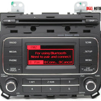 2014-2016 Kia Forte Radio Stereo Mp3 Cd Player 96170-A7171WK