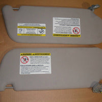 2002 - 2005 FORD EXPLORER SUNVISOR SUN VISOR SET GREY MOUNTAINEER NOn LIGHTed - BIGGSMOTORING.COM