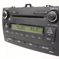 2009-2010 TOYOTA COROLLA A518A0 RADIO STEREO CD PLAYER 86120-02A90