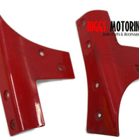 2007-2018 Jeep Wrangler JK Windshield Frame Pair Hinge Red