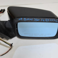 2001-2003  BMW 330I PASSENGER SIDE DOOR REAR VIEW MIRROR - BIGGSMOTORING.COM