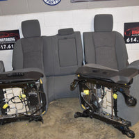 13-18 DODGE RAM FRONT & REAR SEAT SLATE GRAY SET OEM GOOD CONDITION full 4 door