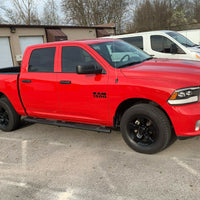 2018 Ram 1500 Crew Cab 3.6L 4X4 Red 8.4 Touch screen 5.7 bed liner many upgrades