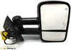 2007-2013 Gm Silverado Passenger Right Side Power Door Mirror Black 31397